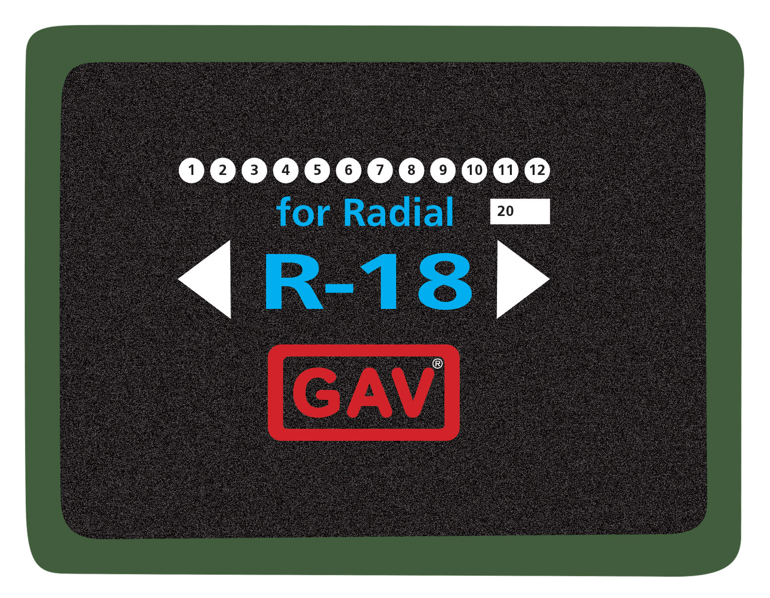 Gav-18 Radıal Lastik Yaması