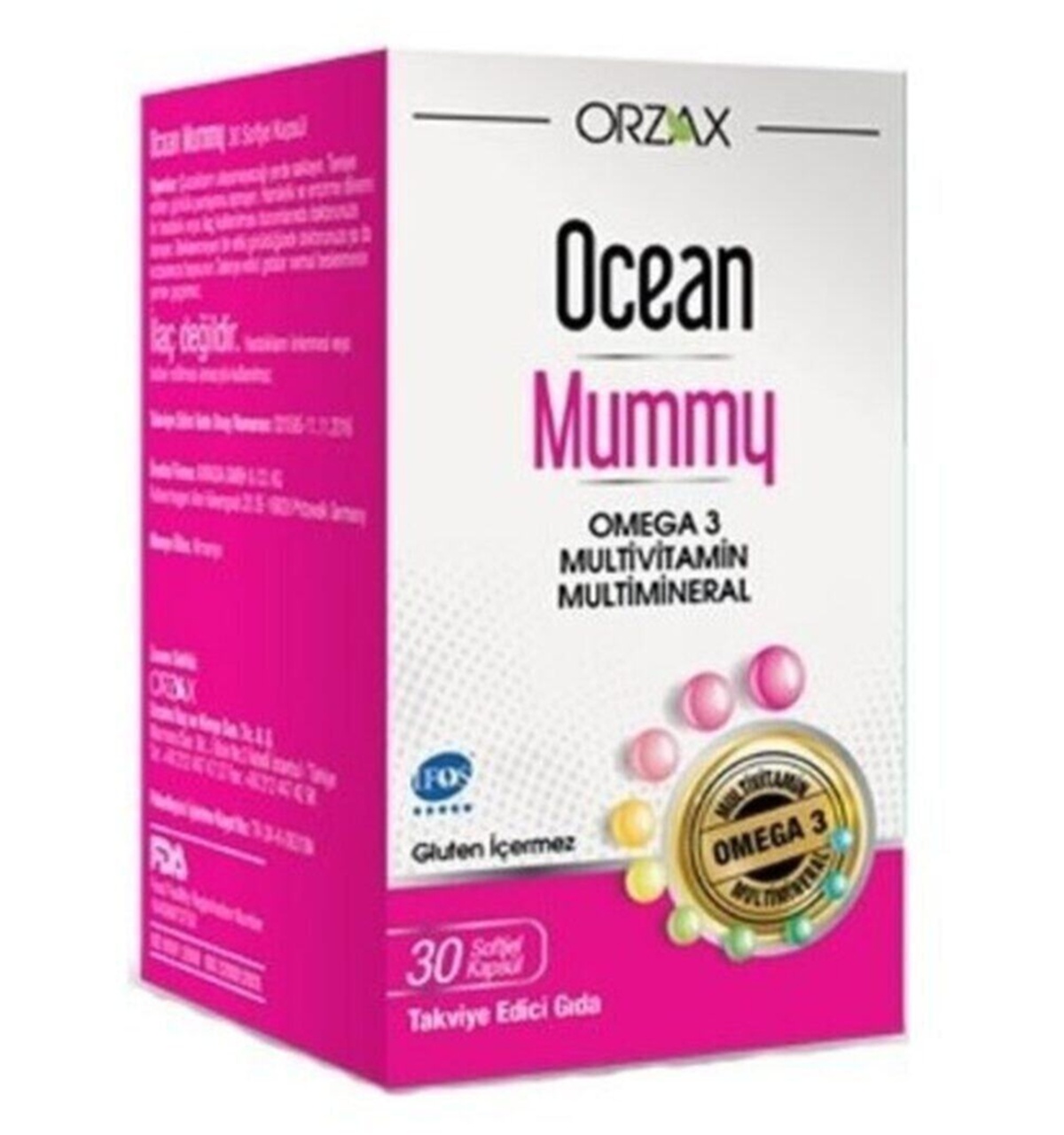 Ocean Mummy 30 Softjel Kapsül