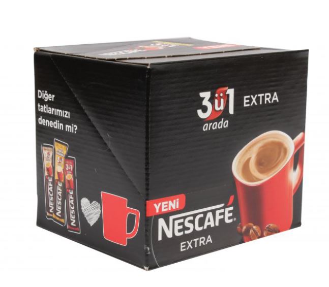 Nescafe Extra 3'ü 1 Arada Kahve 48'li