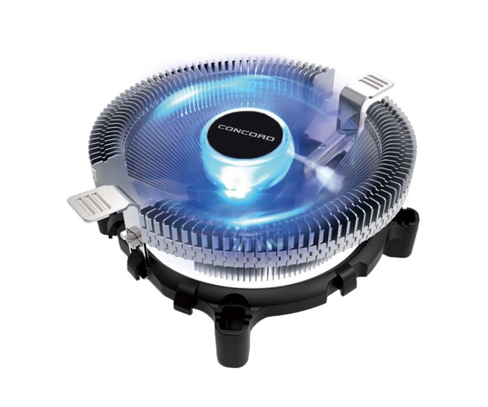 Concord C 893 Işıklı Blue Universal Lga Cpu İşlemci Fanı