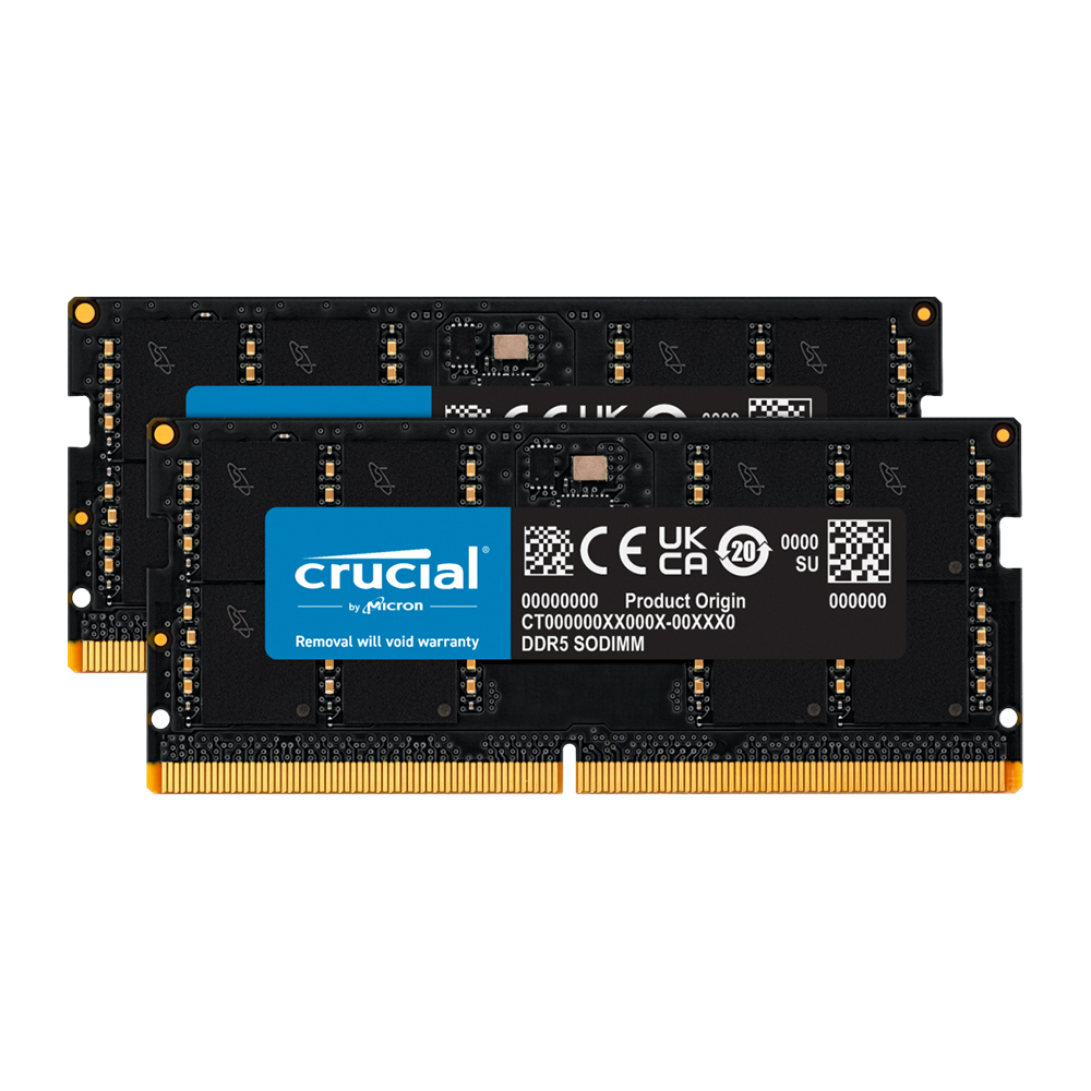 Crucial CT2K32G56C46S5 64 GB (2x32) 5600 MHz CL46 DDR5 Ram