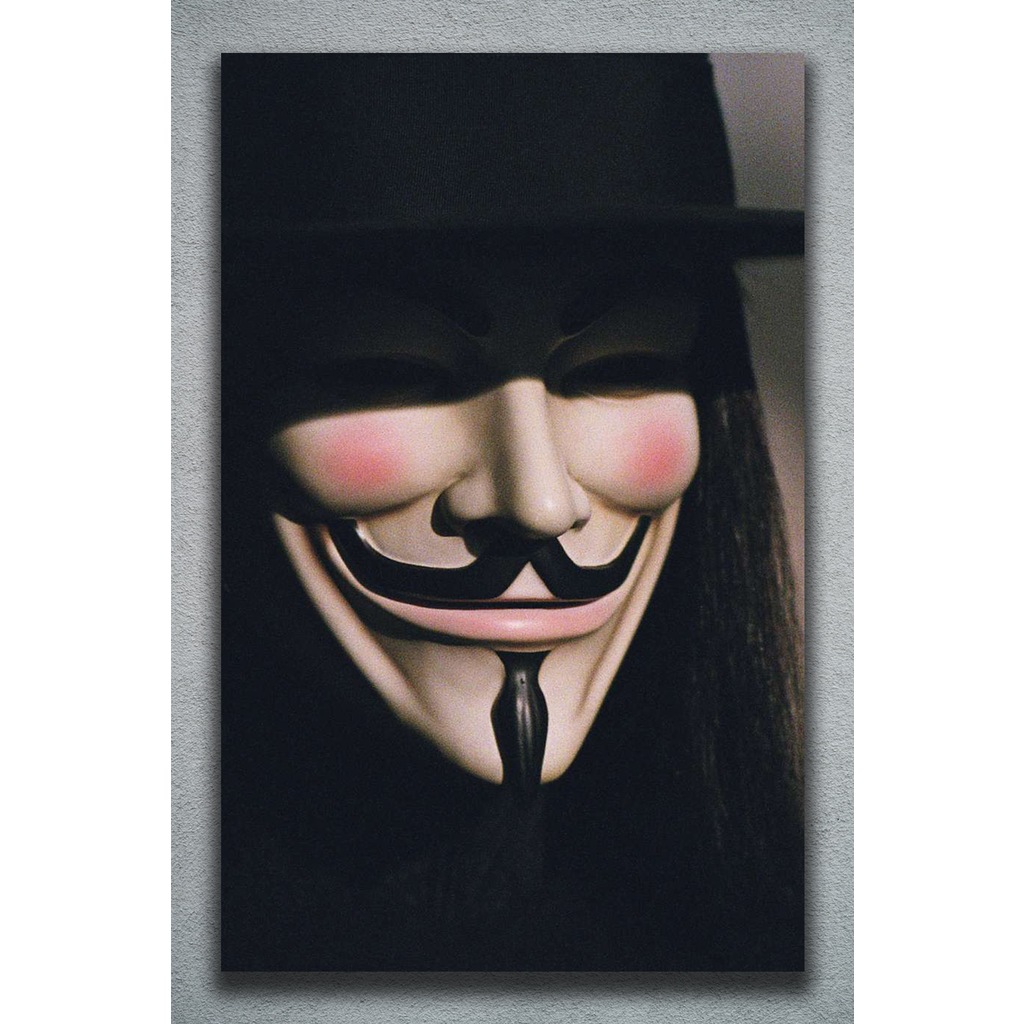 V For Vendetta Kanvas Tablo (393217189)
