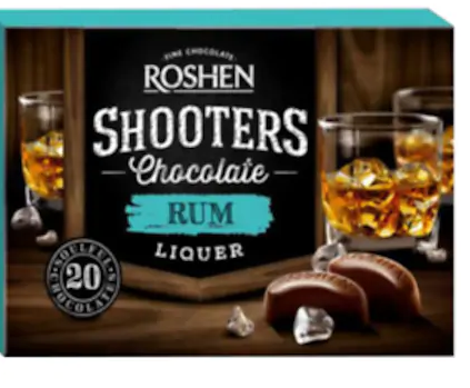 Roshen Shooters Rum Lioueur 150 G