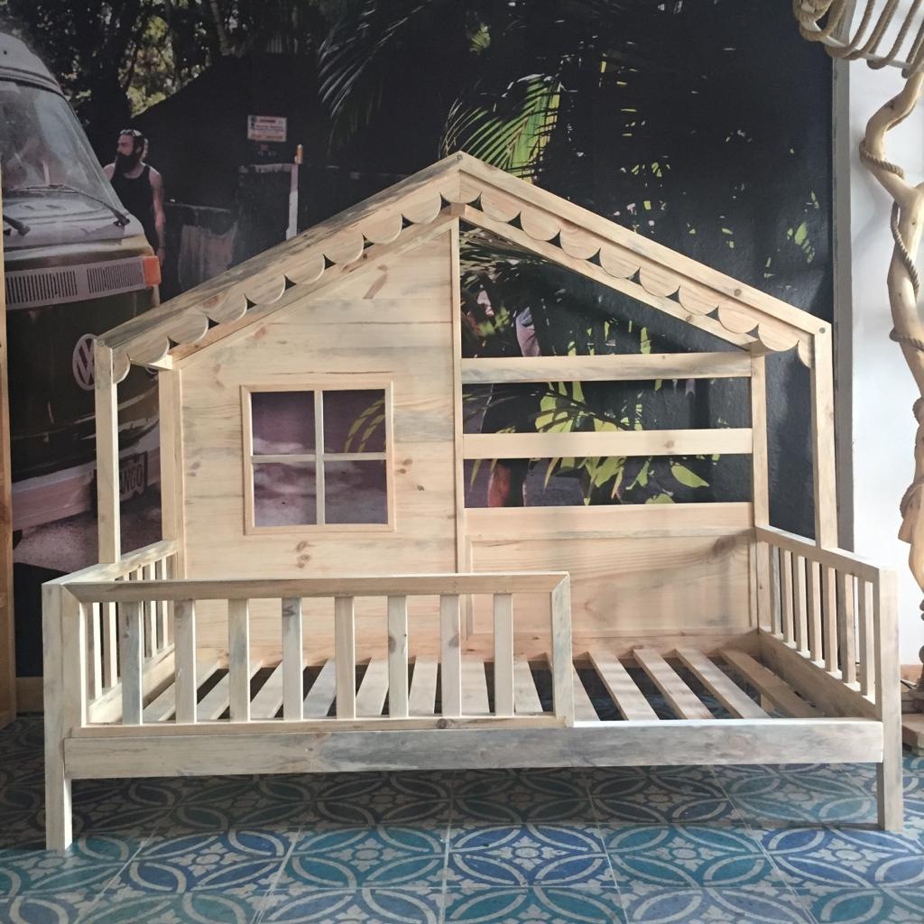 Hamira-Masifhayat Maison Masif Ahşap Montessori Çocuk Yatağı