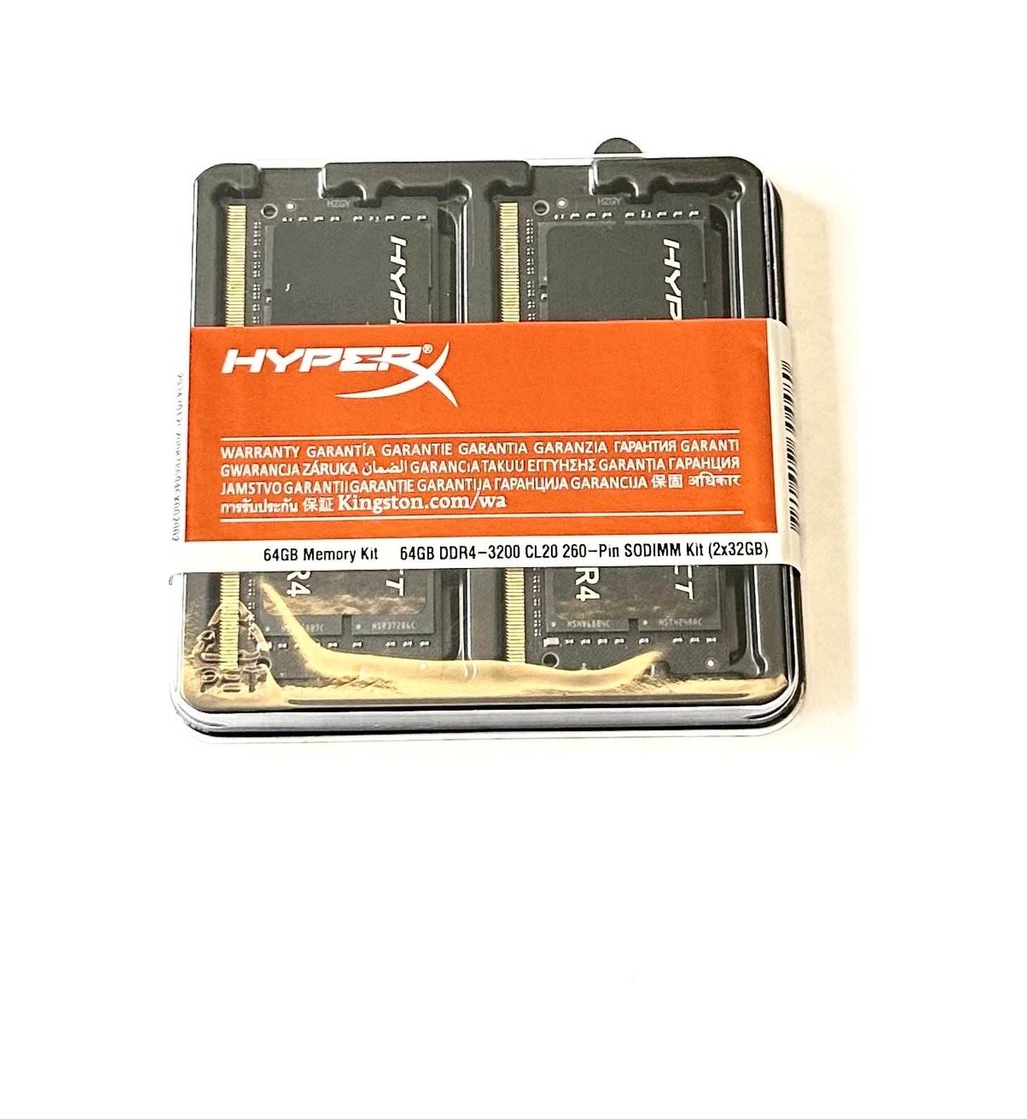 Kingston Hyperx Impact 64 Gb 2x32 3200 Mhz Ddr4 Cl20 Hx432s20ıbk2/64 Ram