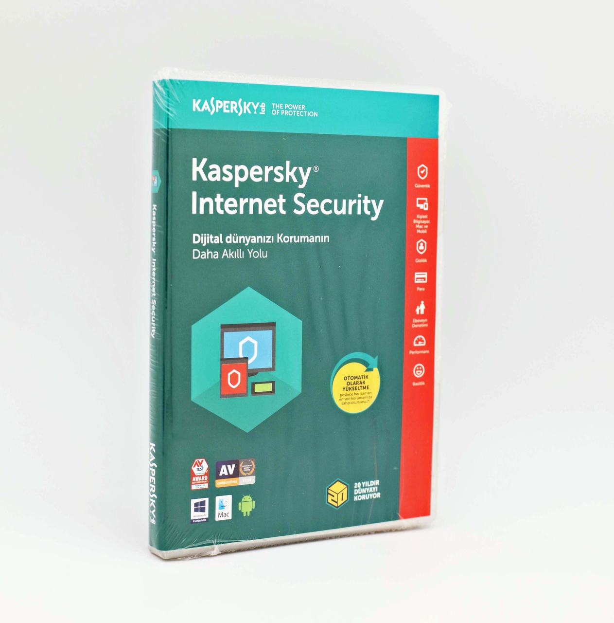 Kaspersky Internet Security  2022 1 Bilgisayar 1 Yıl