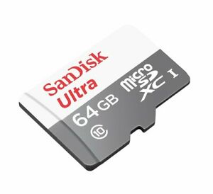Sandisk Ultra SDSQUNR-064G-GN3MN 64 GB MicroSDXC Class 10 UHS-I Hafıza Kartı