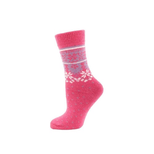 Panthzer Casual Wool Socks Kadın Çorap Pembe