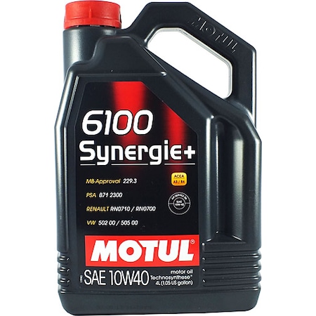Motul 10W-40 Synergie+ 6100 4T Motor Yağı 4 L