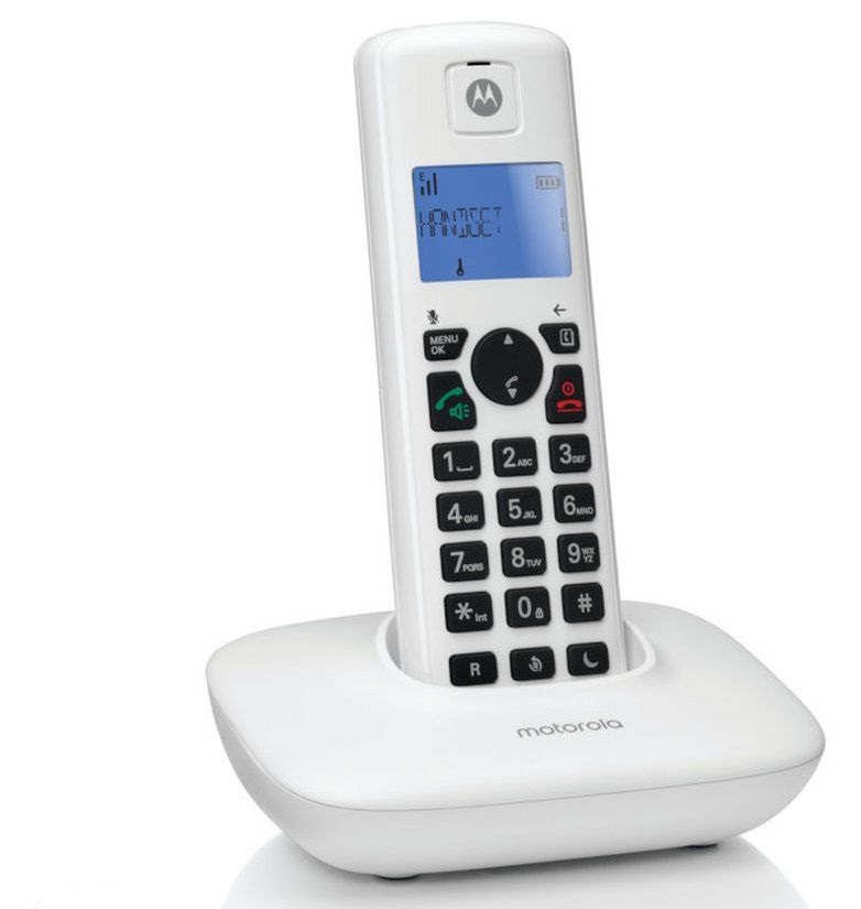 Motorola T401+ Dect Telefon Beyaz