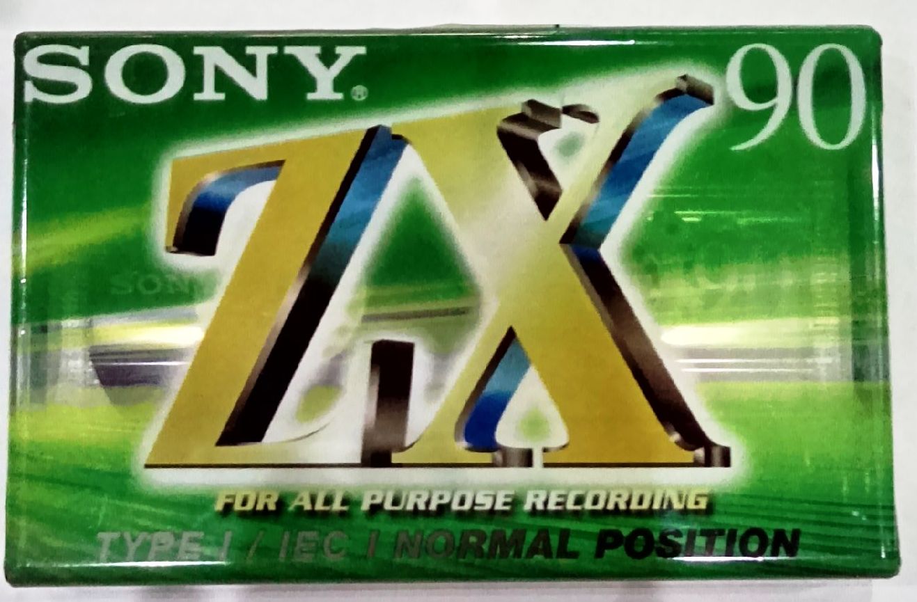 Sony Zx 90 Lik Boş Teyp Kaseti