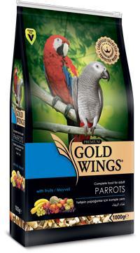 Gold Wings Premium Papağan Yemi 1 KG