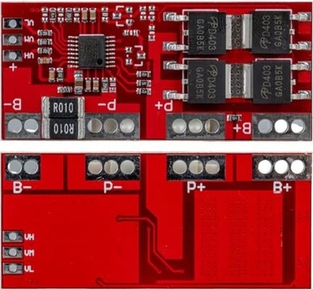 Weko Bms-23898 4s 30a Bms Devresi Lityum Batarya Şarj Modülü