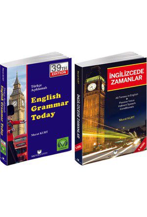 MK Publications English Grammar Today İngilizce'de Zamanlar 2 Li Set - Murat Kurt