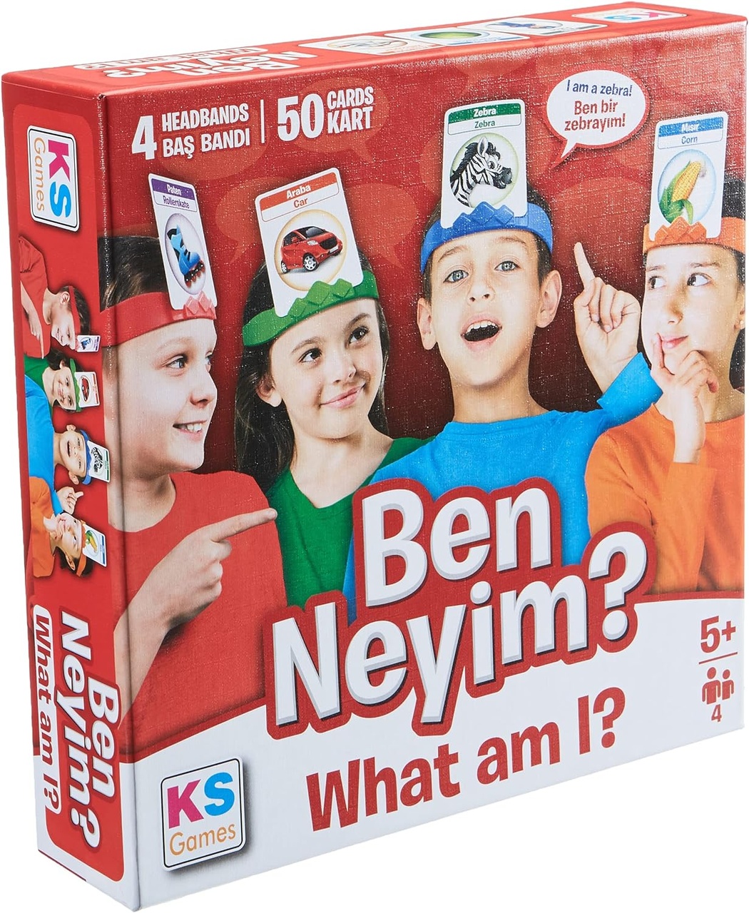 KS Games Kids What Am I (Ben Neyim) Kutu Oyunu