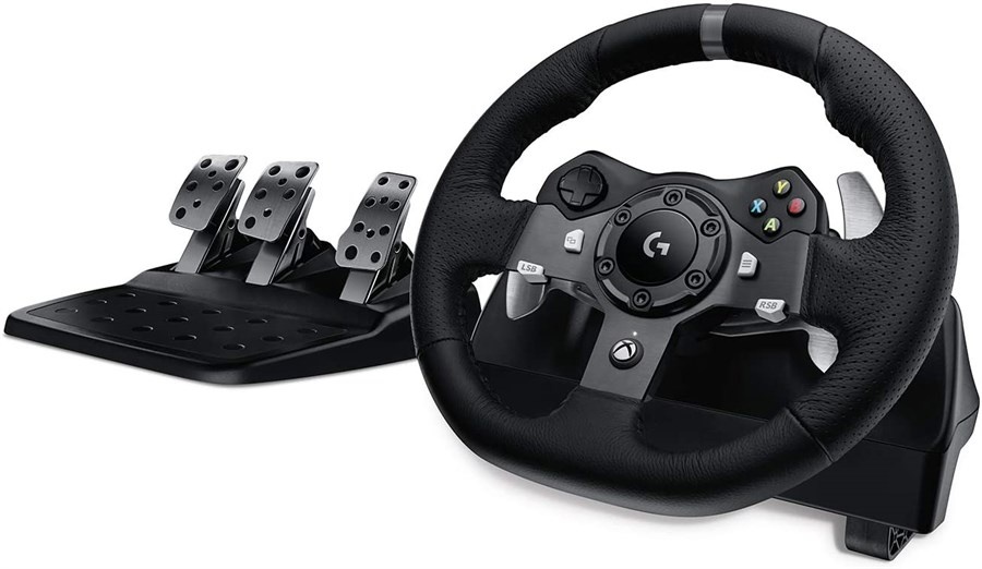 Logitech G920 Driving Force Xbox One X - S - PC Bilgisayar Direksiyon Seti
