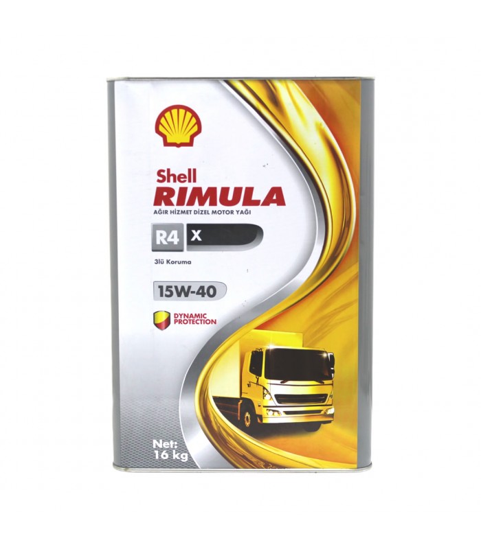 Shell Rimula R4 X 15W40 Motor Yağı 16 L
