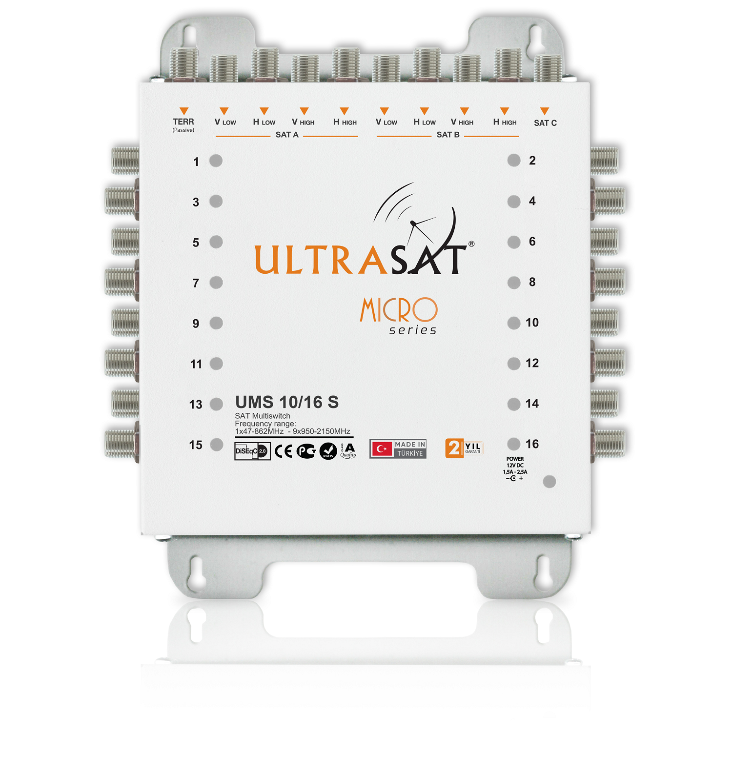 Ultrasat 10 16 Sonlu Uydu Santrali