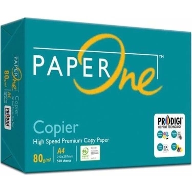 Paper One Fotokopi Kağıdı 500 LÜ A4 80 GR Beyaz