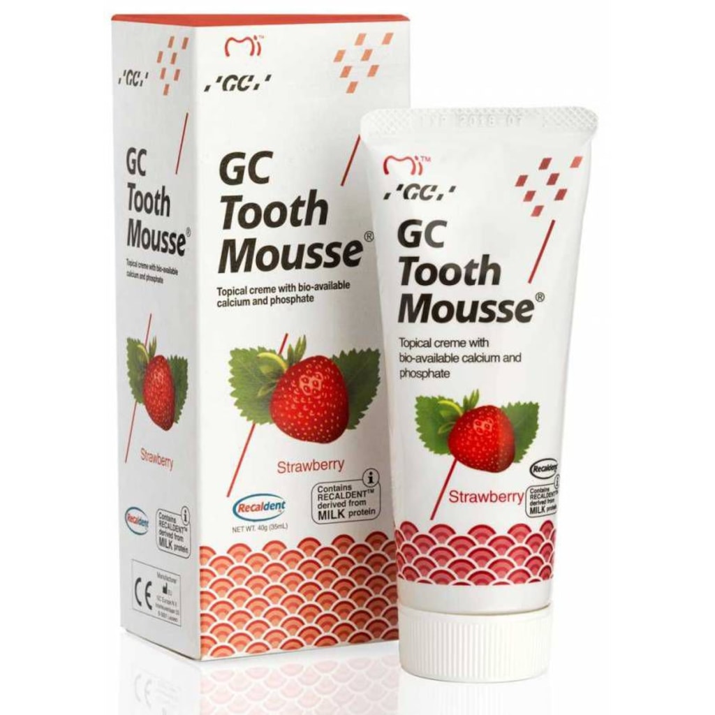 GC Tooth Mousse Çilek Aromalı Diş Kremi 35 ML