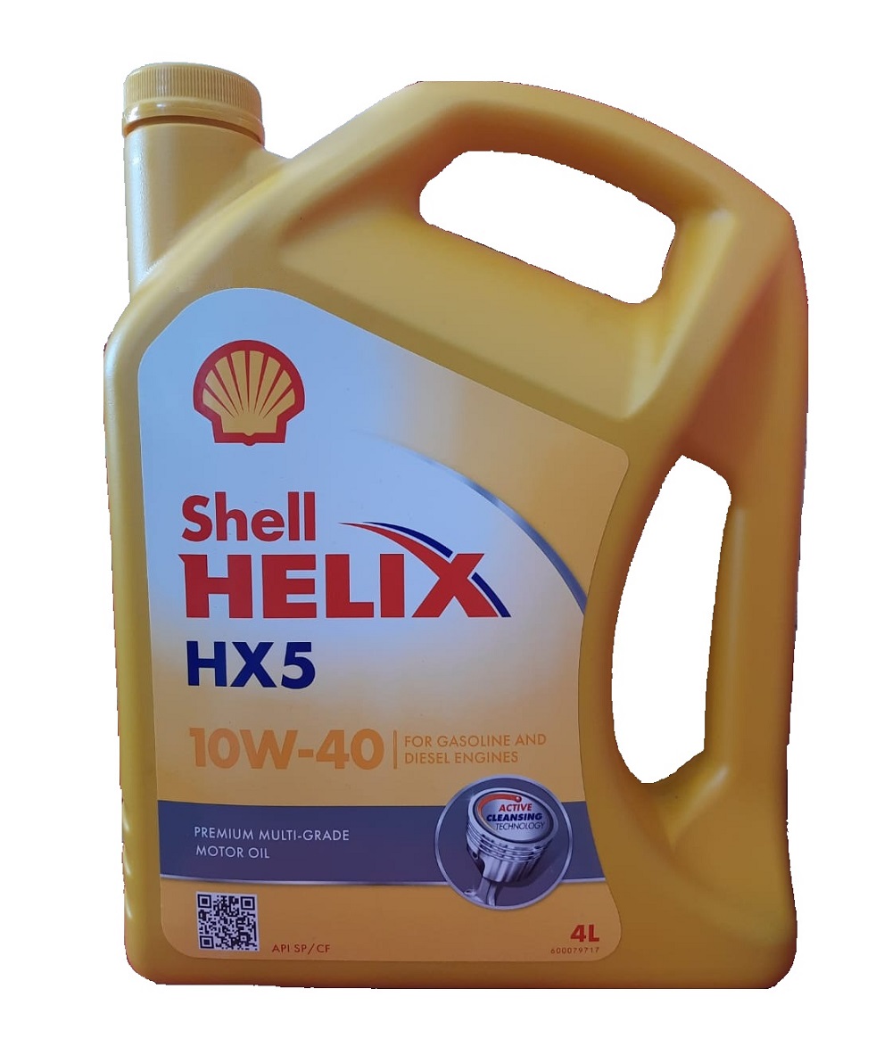 Shell Helix HX5 10W-40 Apı SP/CF Motor Yağı 4 L