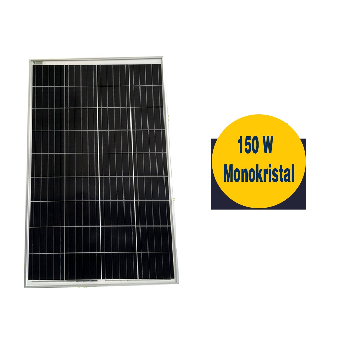 Gesper Energy 150W Watt Monokristal Güneş Paneli 36 Hücre 12V GES150-36M