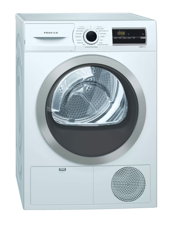 Profilo KM8610HTR 8 KG Isı Pompalı Çamaşır Kurutma Makinesi