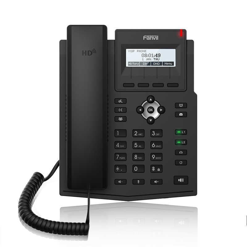 Fanvil X1S IP Masaüstü Çağrı Merkezi Telefonu