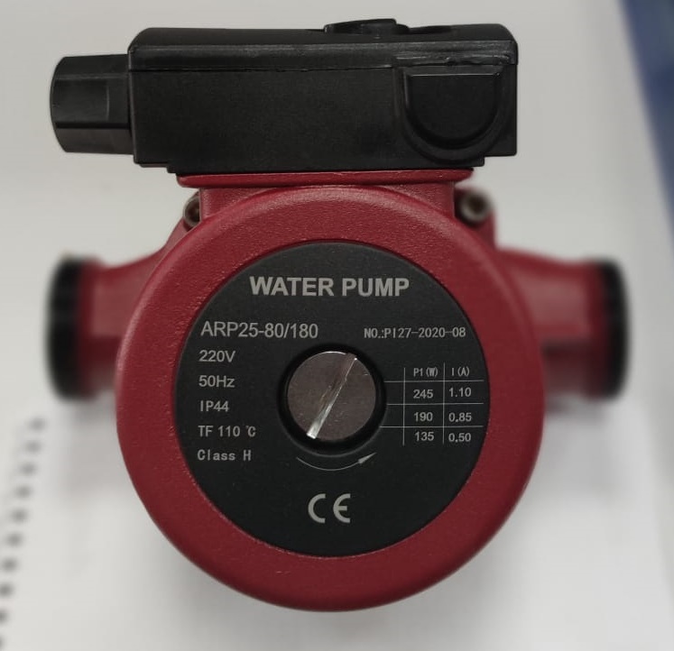 Water Arp 25-80/180 1 1/2" Çıkışlı Üç Hızlı Sirkülasyon Pompa