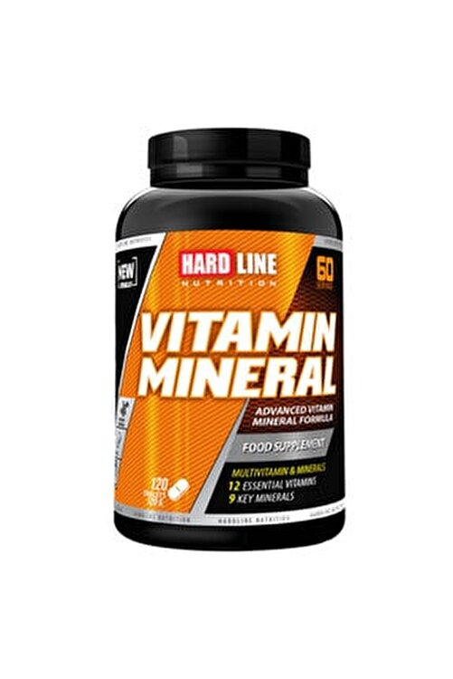 Hardline Vitamin Mineral 120 Tablet Mutlivitamin