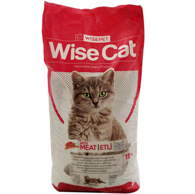 Wise Cat Etli Yetişkin Kedi Maması 15 KG