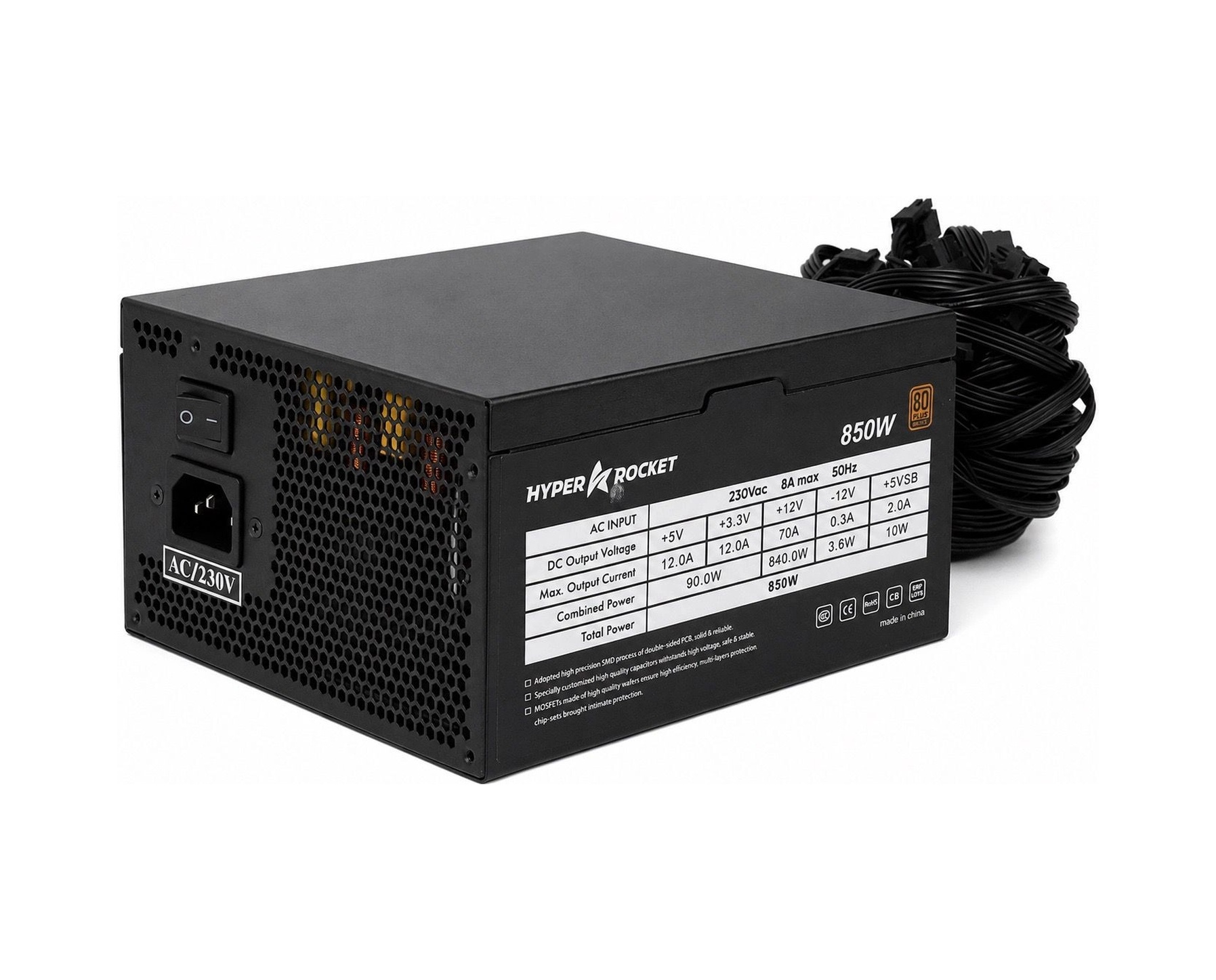 Hyper Rocket 850w Psu Güç Kaynağı
