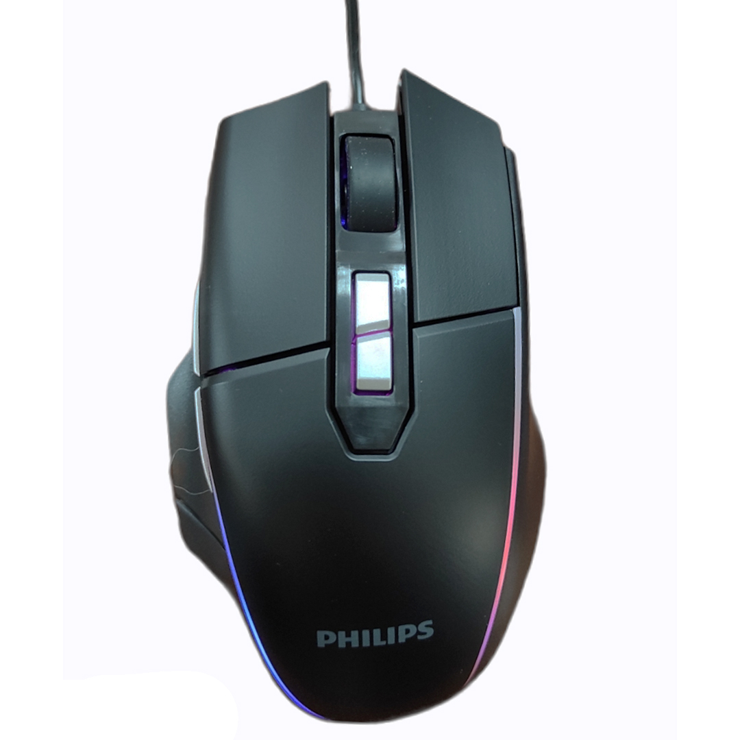 Philips G5152 Kablolu RGB Oyuncu Mouse Siyah