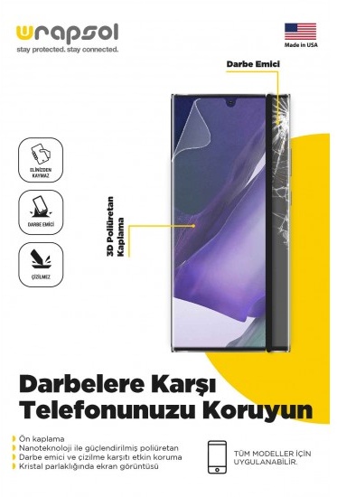 Samsung Galaxy Uyumlu S24 Plus Ekran Koruyucu Poliüretan Film