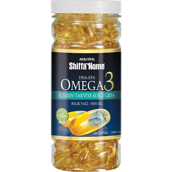 Shıffa Home Omega-3 Balık Yağı 200 Içeriği Balık Y .