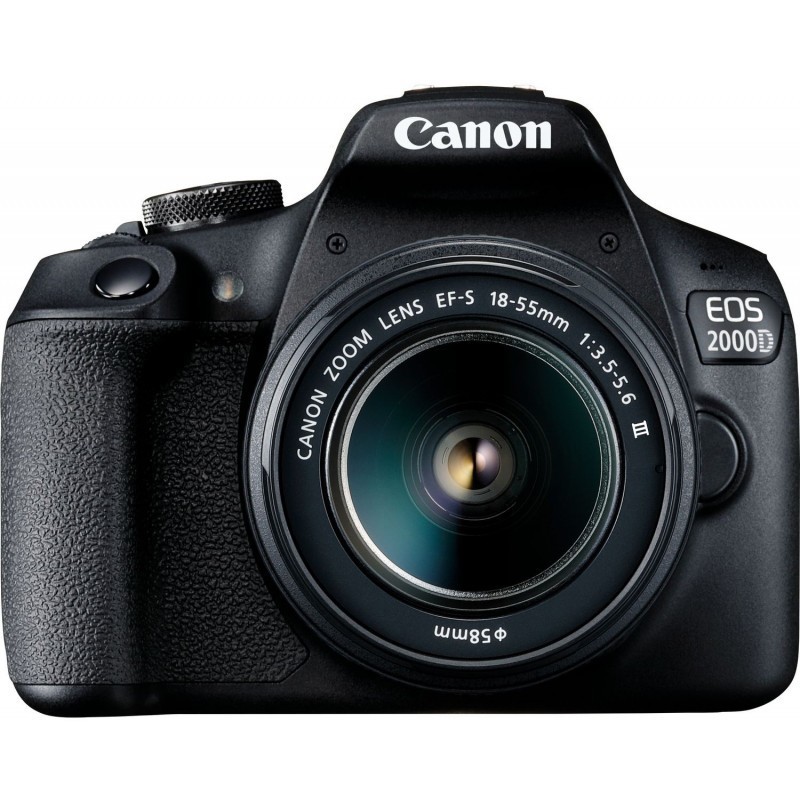 Canon EOS 2000D 18-55 MM DC III DSLR Fotoğraf Makinesi (İthalatçı Garantili)