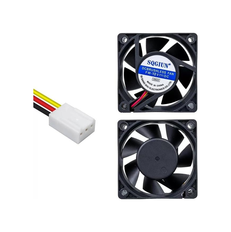 Powermaster Ic-216 Fırçasız Dc Fan 60x60x25mm 12 Volt 3 Pin Seri 2