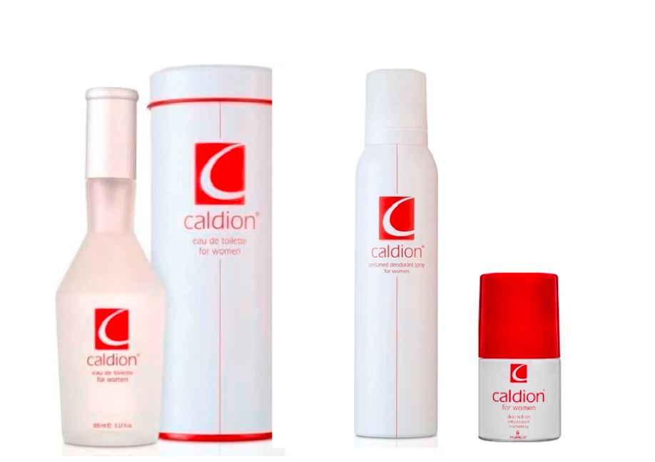 Caldion Kadın Parfüm EDT 100 ML + Deodorant 150 ML + Roll On 50 ML