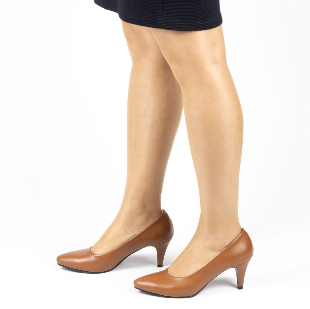 Stiletto Kadın İnce Kısa Topuklu Klasik Ayakkabı
