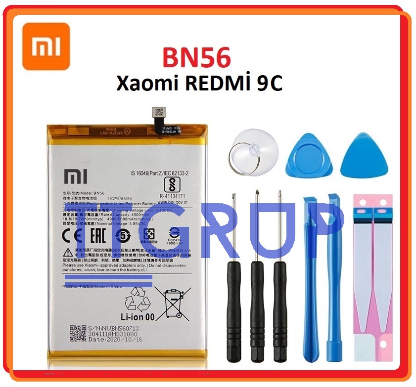 Xiaomi Redmi 9C Bn56 Batarya Pil