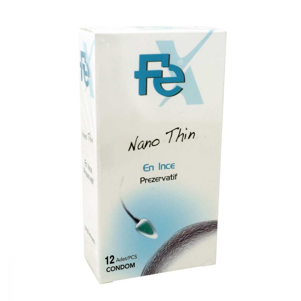 Fe Nano Thin Prezervatif 12’li