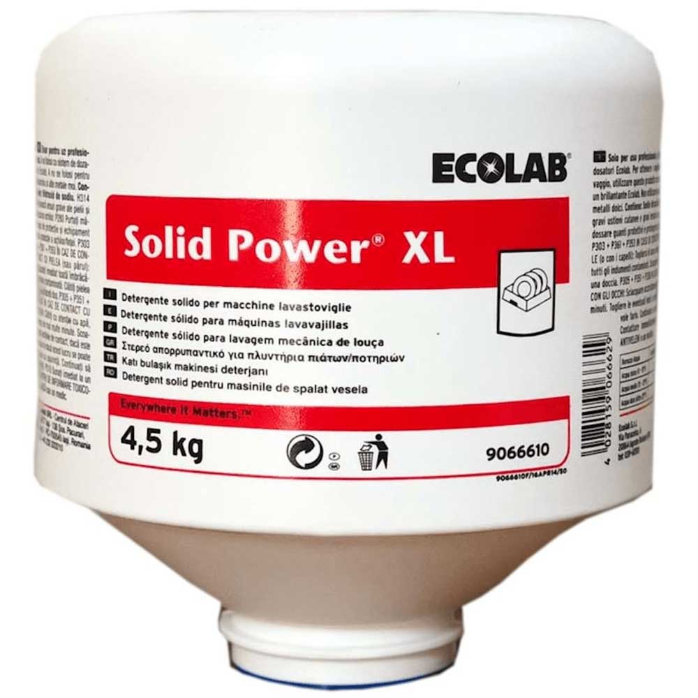 Ecolab Solid Power XL Katı Konsantre Bulaşık Makinesi Deterjanı 4500 G