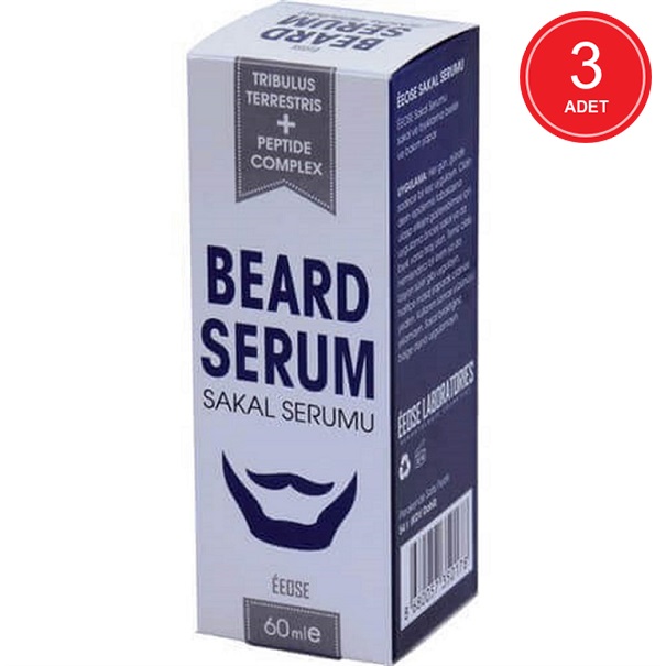 Eeose Beard Sakal Serumu 3 x 60 ML