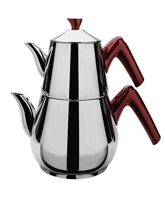 Arzu Çelik - Elegant - Topaç Mini Boy Çaydanlık Takımı