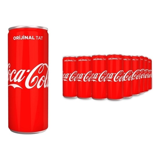 Coca Cola Kutu 24 x 250 ML