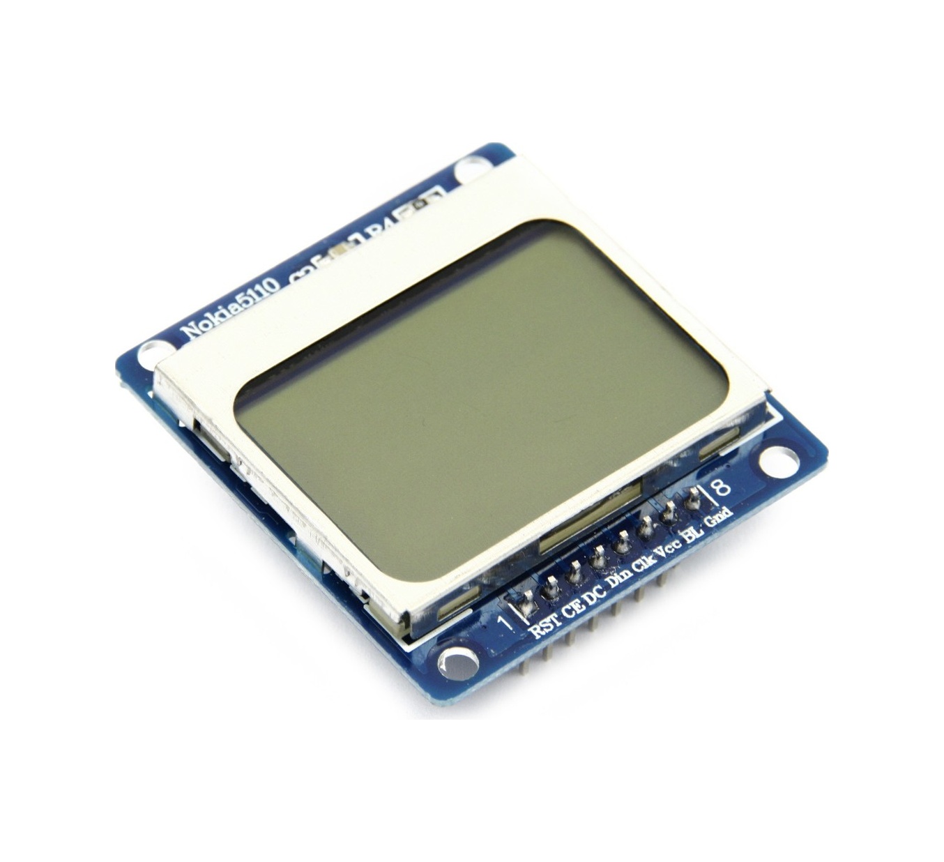 Nokia 5110 Lcd Ekran Modül 84X84 Kırmızı Veya Mavi Renk