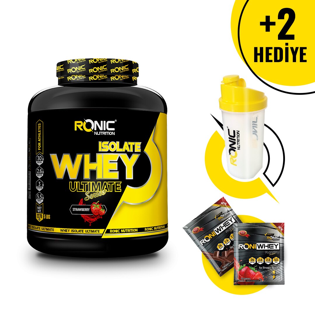 Ronic Nutrition Ultimate Isolate Whey Protein Tozu 2270 Gr