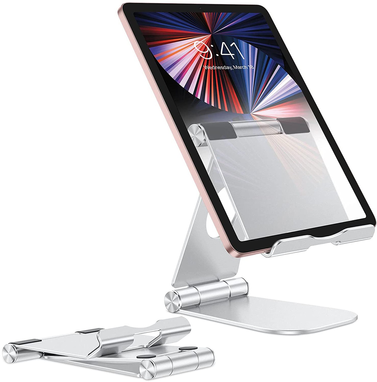 idock T4-2 Alüminyum Açısı Ayarlanabilir Büyük iPad Tablet Standı