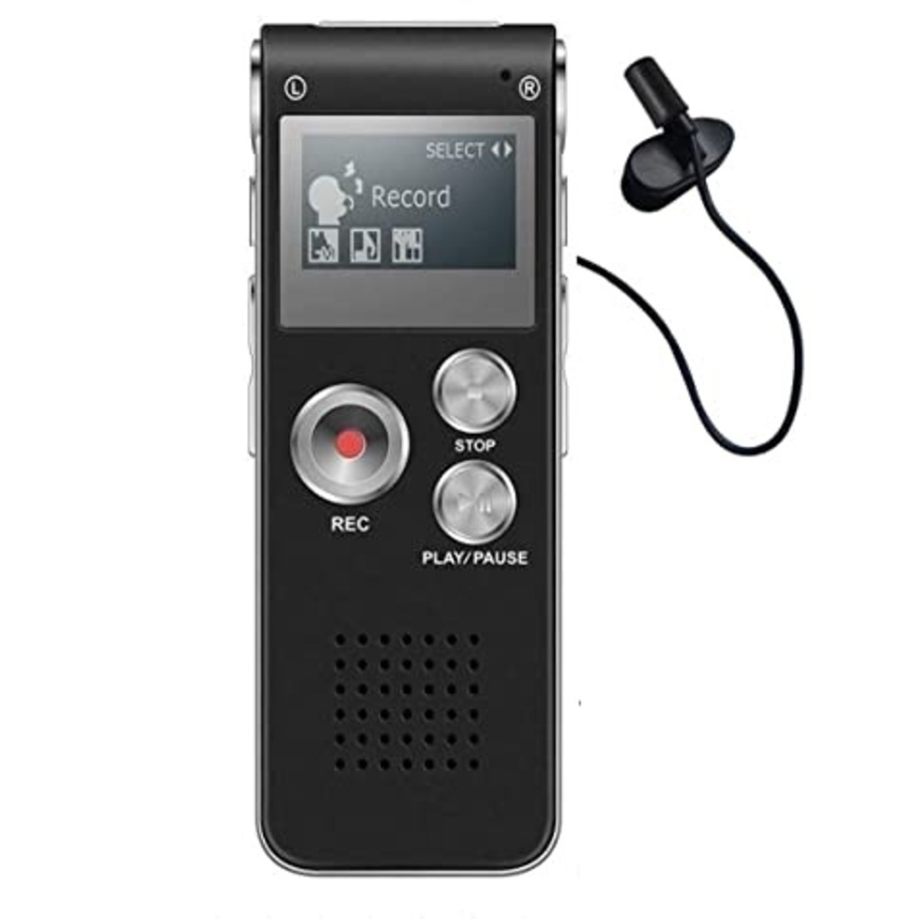 Kingboss HS-27 16 GB Dijital Ses Kayıt Cihazı Siyah
