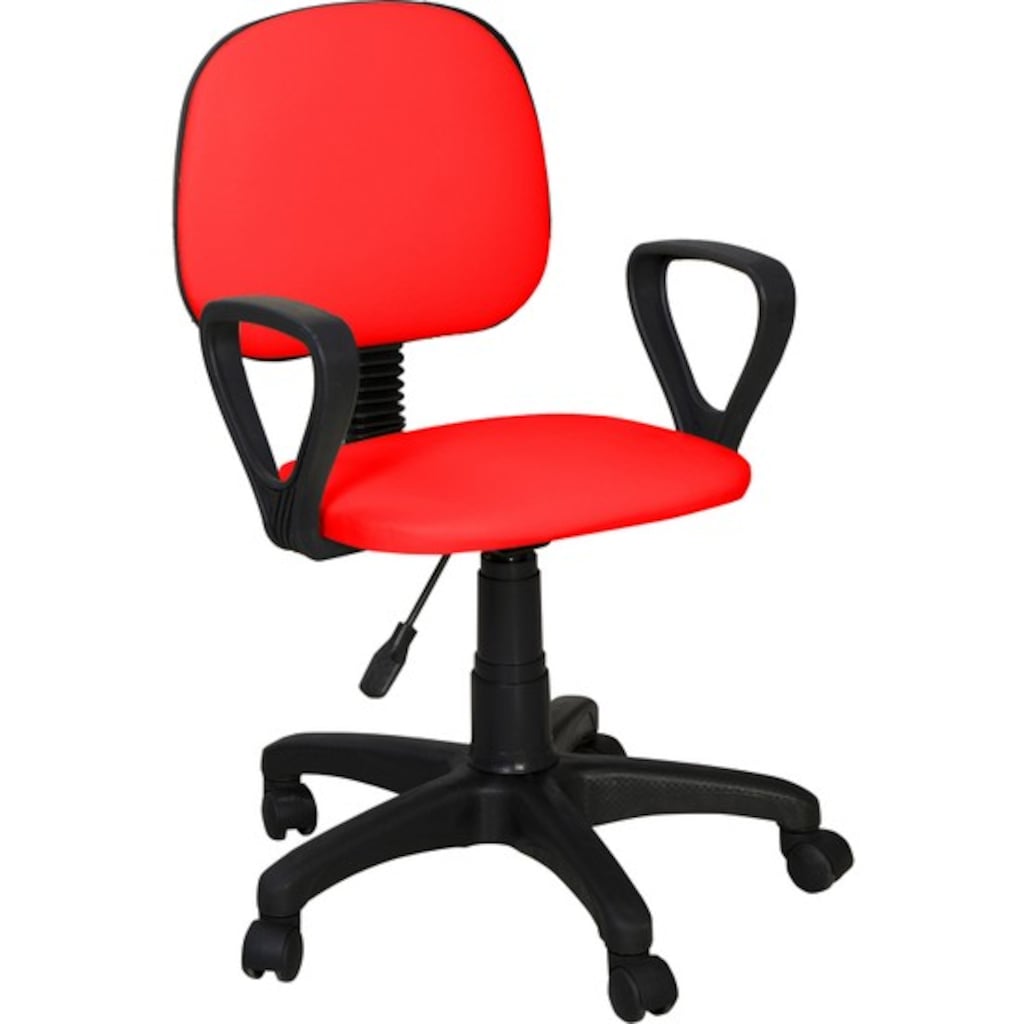 Hizliucuznet Bilgisayar Sandalyesi Ofis Koltuğu Sekreter Koltuğu Kırmızı